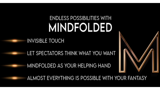 MINDFOLDED by Julian Pronk (Gimmicks Not Included) -