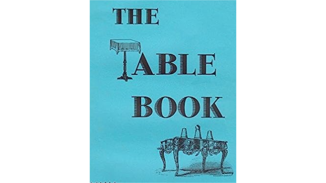 The Table Book By Gene Gloye -