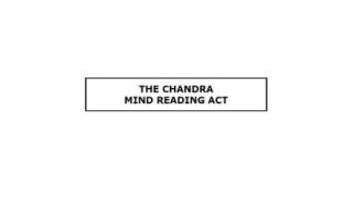 Chandra Mind Reading Act by James S. Harto 