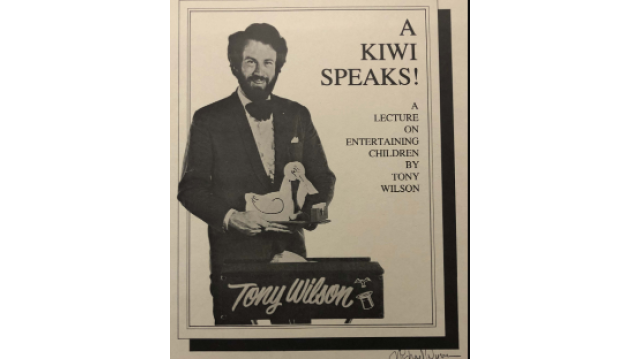 A Kiwi Speaks by Tony Wilson -