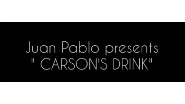 Carson's Drink by Juan Pablo -
