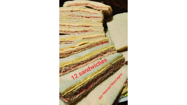 12 Sandwiches (Video+Pdf) by Hernan Maccagno