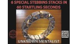 6 Special Stebbins Stacks In 60 Startling Seconds by Unknown Mentalist