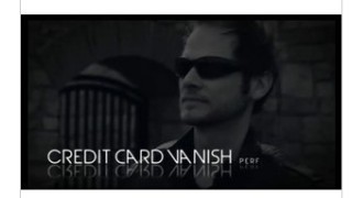 Credit Card Vanish by Nathan Kranzo