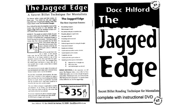 The Jagged Edge by Docc Hilford