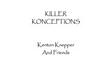 Killer Konceptions by Kenton Knepper
