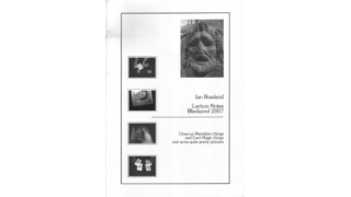 Lecture Notes (Blackpool 2007) by Ian Rowland