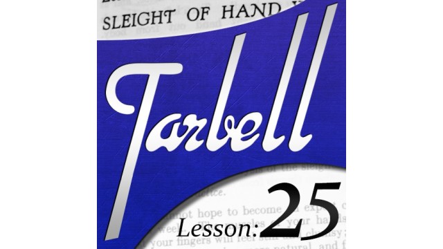 Tarbell 25 Sleight Of Hand With Cards by Dan Harlan