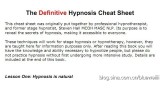 Underground Hypnosis Workbooks by Taylor Starr