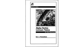 Alpha Series Lecture Notes by Ian Rowland