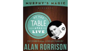 At The Table Live Lecture Alan Rorrison