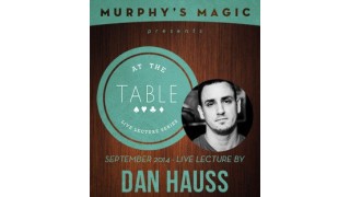 At The Table Live Lecture Dan Hauss