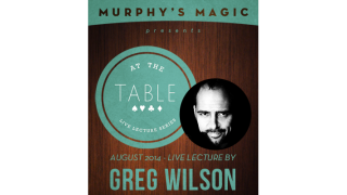 At The Table Live Lecture Greg Wilson