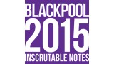 Blackpool Lecture Notes 2015 by Joe Barry