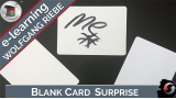 Blank Card Surprise by Wolfgang Riebe