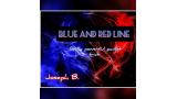 Blue And Red Line by Joseph B