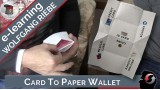 Card To Paper Wallet by Hans Trixer/Wolfgang Riebe