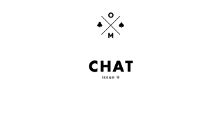 Chat Issue 9 by Ollie Mealing