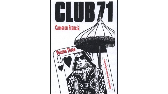 Club 71, Vol 3. by Aldo Colombini