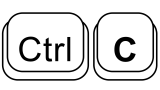 Ctrl-C by Chris Rawlins