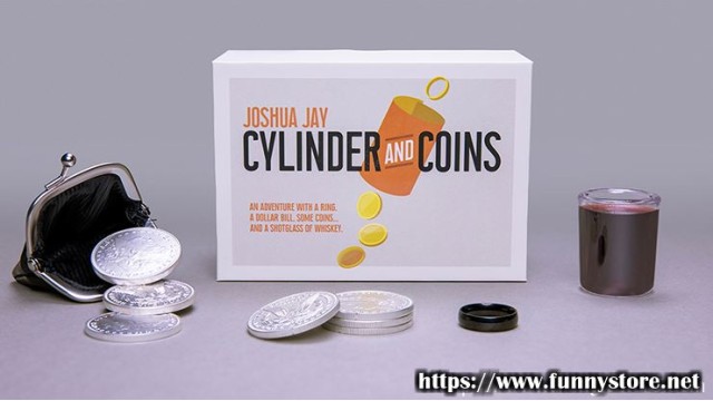 Cylinder And Coins by Joshua Jay