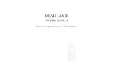 Dead Lock Owners Manual by Michael Murray