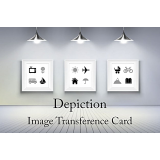 Depiction - Image Transference Card by Paul Carnazzo
