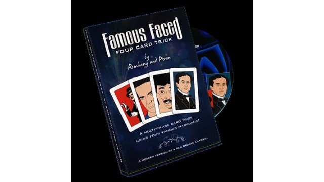 Famous Faced Four Card Trick by Paul Romhany