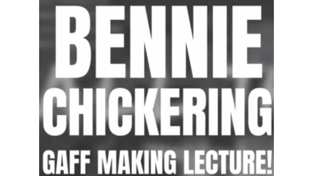 Gaff Making Lecture 2020 by Bennie Chickering