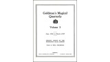 Goldston'S Magical Quarterly Volume 3 (Jun 1936 by Will Goldston