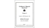 Goldston'S Magical Quarterly Volume 4 (Dec 1937 by Will Goldston