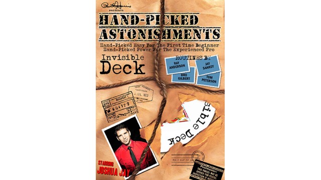 Hand-Picked Astonishments Invisible Deck by Joshua Jay