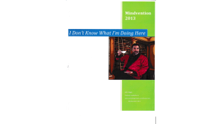 I Don'T Know What I'M Doing Here by John Riggs