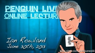 Ian Rowland Penguin Live Online Lecture