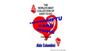 Impromptu Card Magic by Aldo Colombini