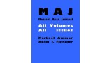 Magical Arts Journal (1-12)( by Michael Ammar & Adam J. Fleischer