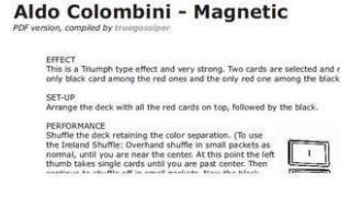 Magnetic by Aldo Colombini