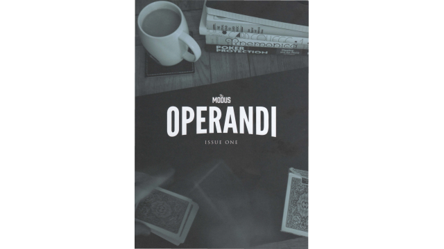 Operandi Issue One by Joseph Barry
