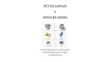 Pet Readings 4 Mind-Readers by Paul Voodini