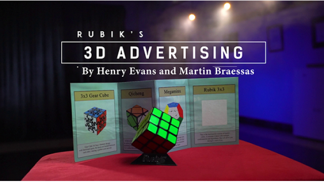 Rubiks Cube 3D Advertising