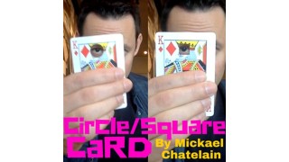 Square Circle Card by Mickael Chatelain And Rick Lax