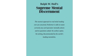 Supreme Mental Discernment by Ralph W. Hull