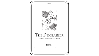 The Disclaimer Issue 1 (2021-04)