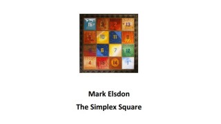 The Simplex Square by Mark Elsdon