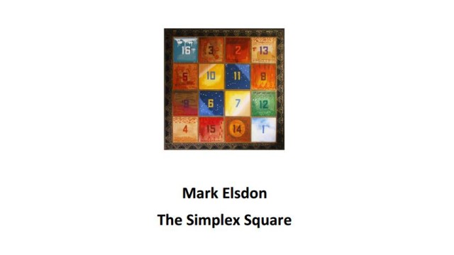 The Simplex Square by Mark Elsdon
