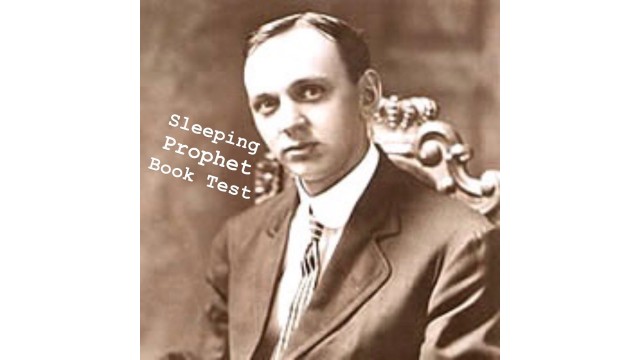 The Sleeping Prophet Book Test by Joe Diamond