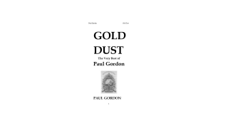 The Very Best of Paul Gordon Vol 1-3 Gold Dust