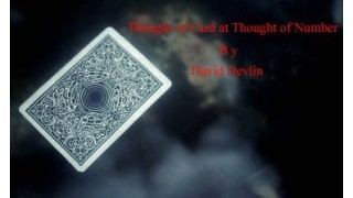 Thought Of Card At Thought Of Number by David Devlin