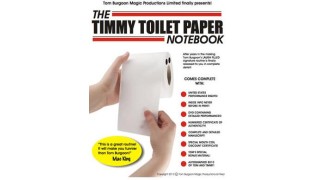 Timmy Toilet Paper Notebook by Tom Burgoon
