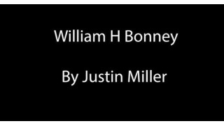 William H Bonney by Justin Miller